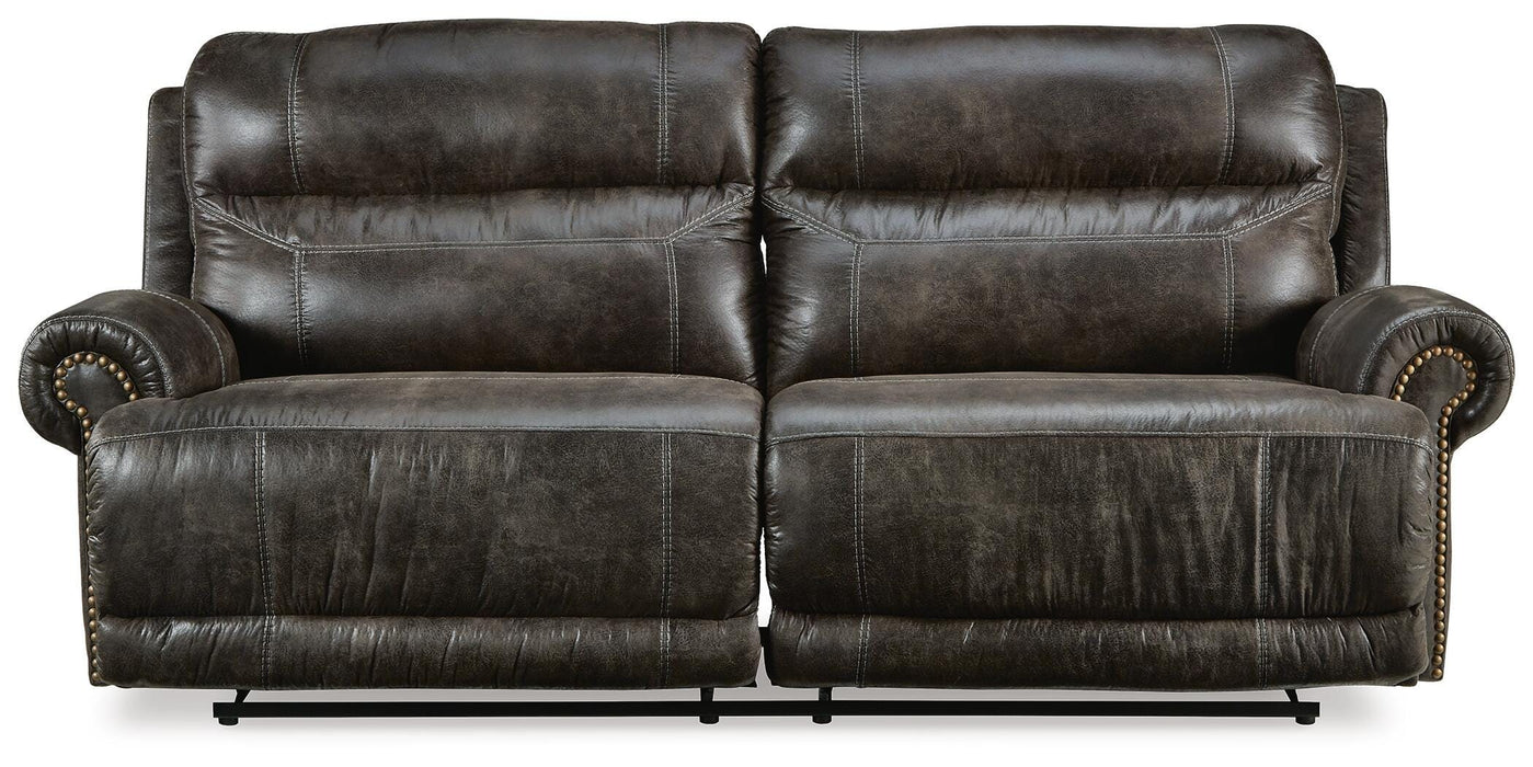 Grearview Charcoal 2 Seat PWR REC Sofa ADJ HDREST