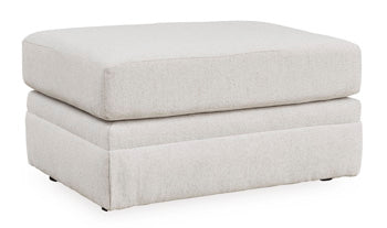Signature Design Chalk Ottoman