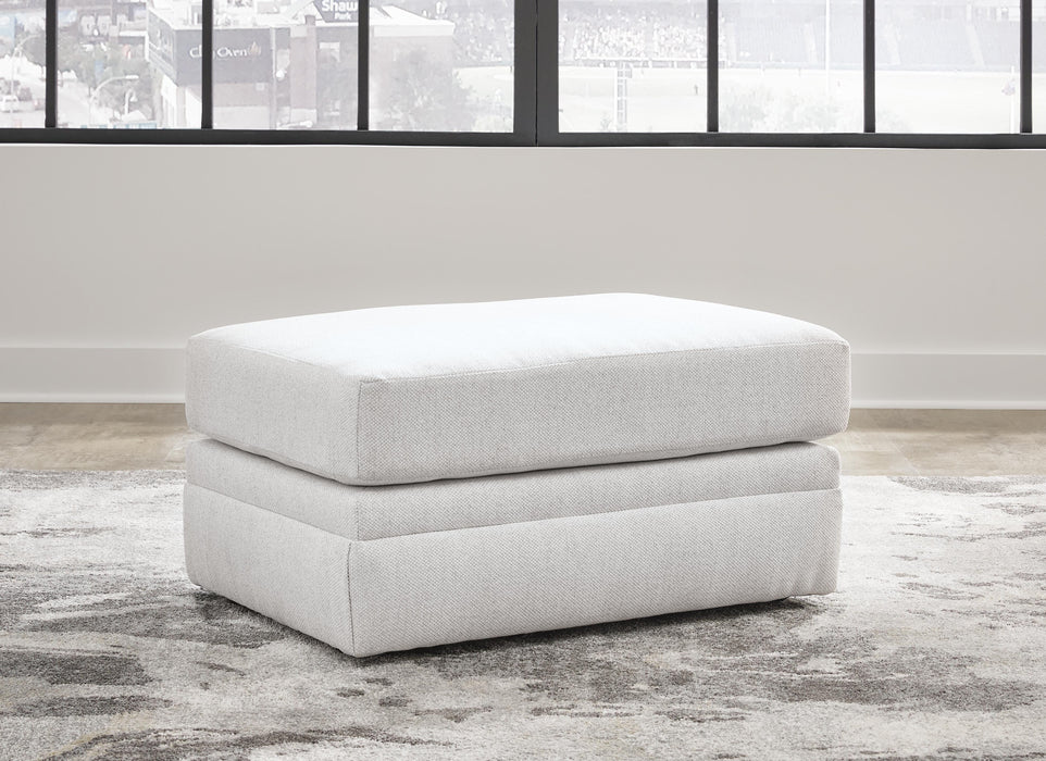 Signature Design Chalk Ottoman