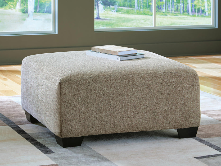 Benchcraft Hemp Oversized Accent Ottoman