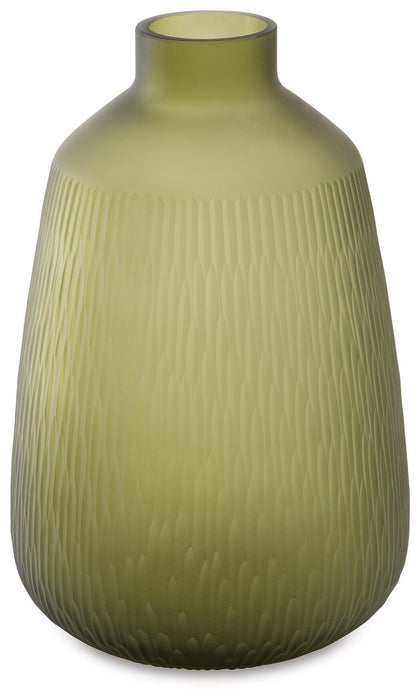 Scottyard Olive Green Vase