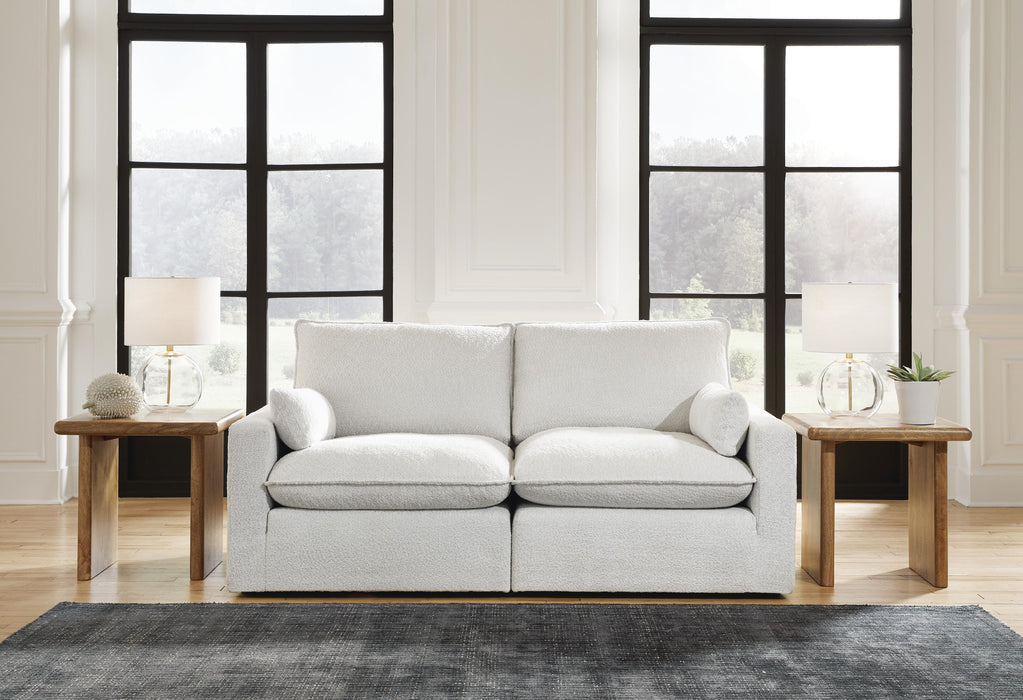 Gimma Gray Gimma 2-Piece Sectional Loveseat
