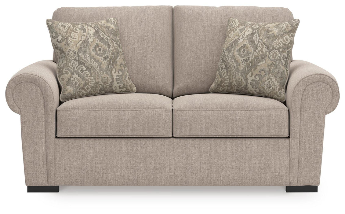 Sararose Heather Loveseat
