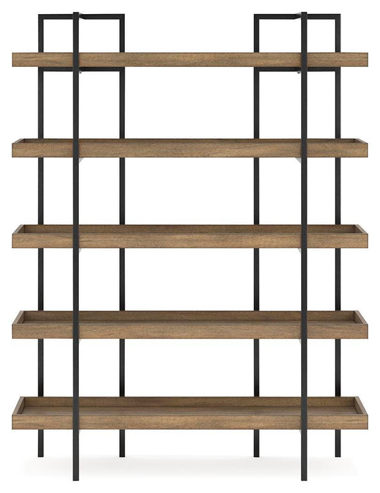 Montia Light Brown Bookcase