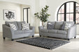 Mathonia Smoke Mathonia Sofa and Loveseat