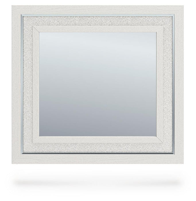 Birmonton White Bedroom Mirror
