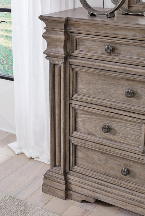 Blairhurst Light Grayish Brown Blairhurst Dresser and Mirror