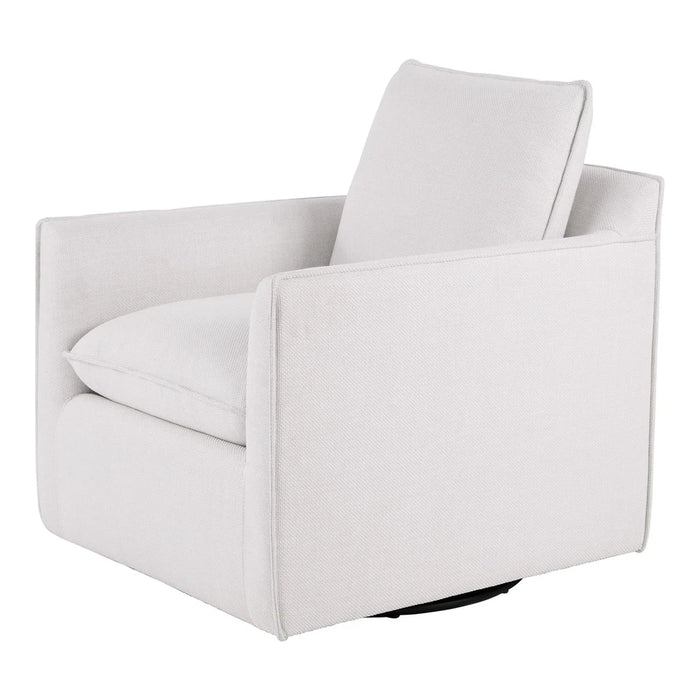 My Texas House Briar Accent Chair, Cream Linen - open_box