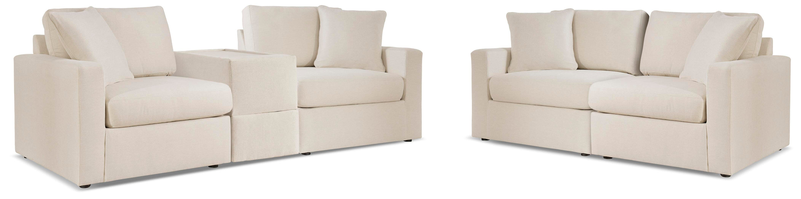 Modmax Oyster Modmax Sofa and Loveseat