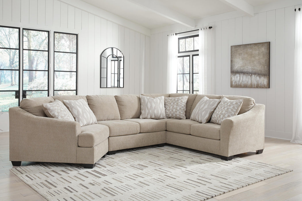 Brogan Bay Cork Brogan Bay 3-Piece Sectional with Cuddler