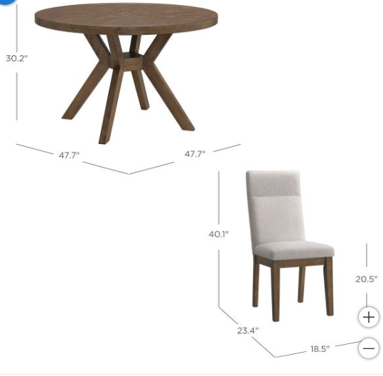 Kaelyn 5-piece Dining Table Set - new