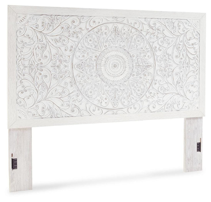 Paxberry Whitewash King Panel Headboard