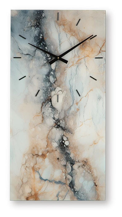 Teague Brown/Gray/Ivory Wall Clock