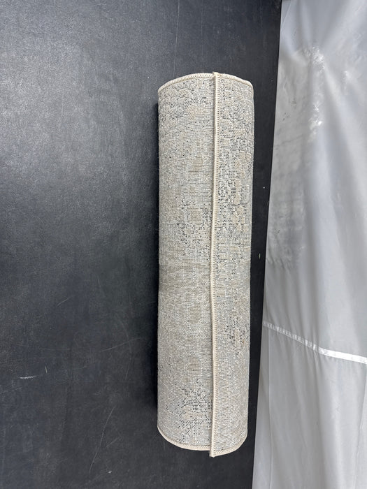 Safavieh Parker Collection Runner Rug - 2' x 8', Blue & Taupe, Non-Shedding & Easy Care, Ideal for High Traffic Areas in Living Room, Bedroom, Dining (PRK116M-28) - use_like_new