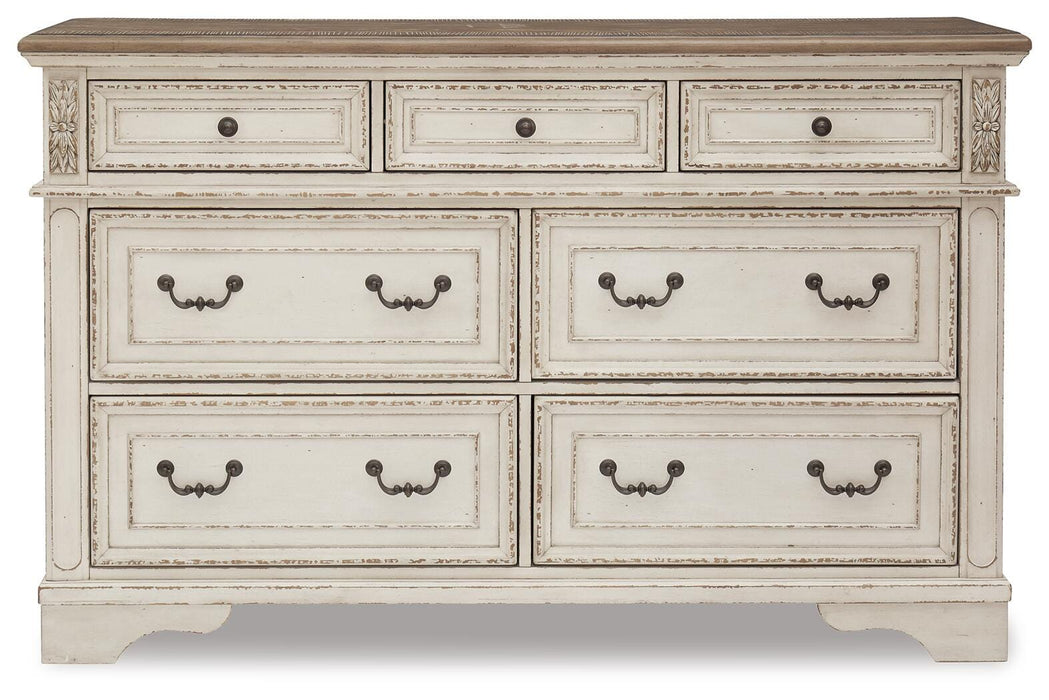 Realyn Two-tone Bedroom Furniture Pieces