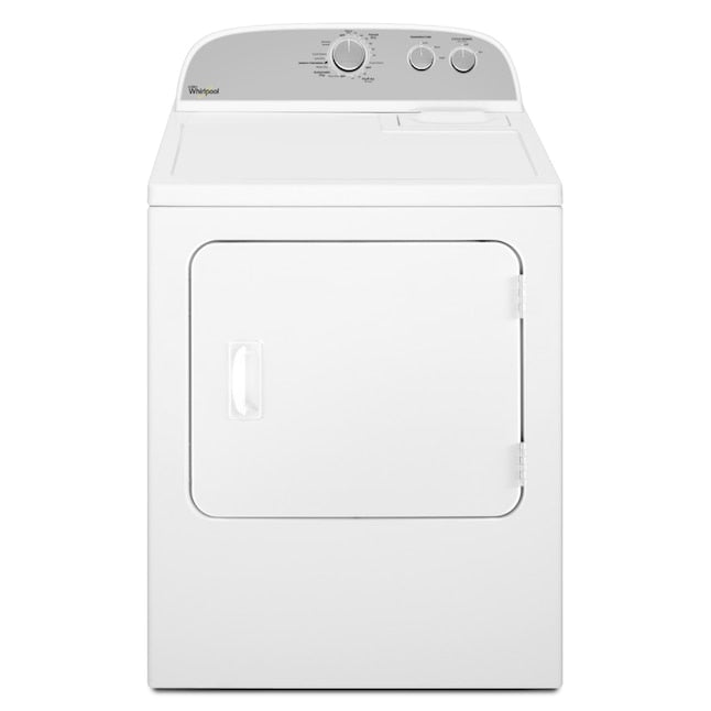 Whirlpool 7-cu ft Vented Electric Dryer (White) - display_model