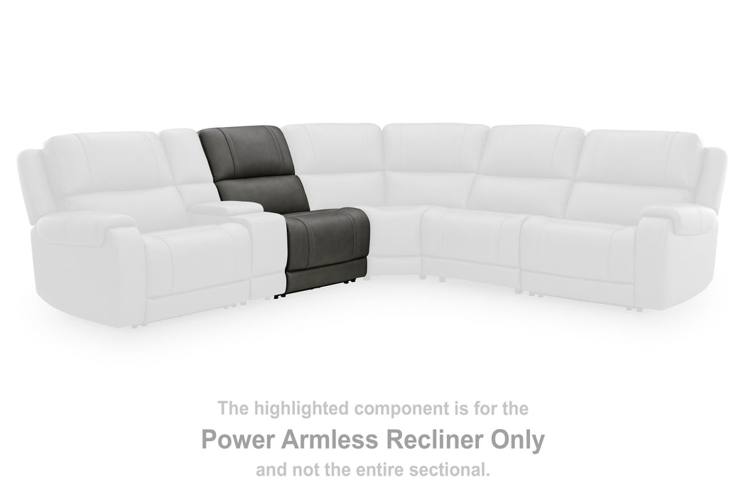 5Z-Harrenhurst Anchor PWR Armless REC w/ADJ Headrest