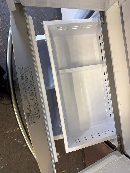 28 cu. ft. Large Capacity 3-Door French Door Refrigerator with AutoFill Water Pitcher in Stainless Steel - display_model