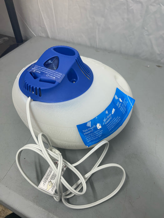 Vicks Warm Steam Vaporizer Humidifier with Night Light, 1.5 Gal, 600 Sq. Ft, White, V150SGNLUPCV2 - new