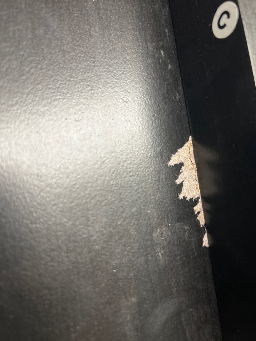 Mainstays Framed 3-Shelf Bookcase with Adjustable Shelves, True Black Oak - new