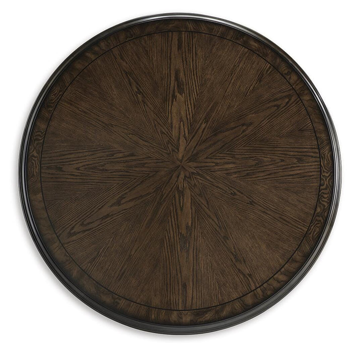 Maylee Dark Brown Maylee Dining Table