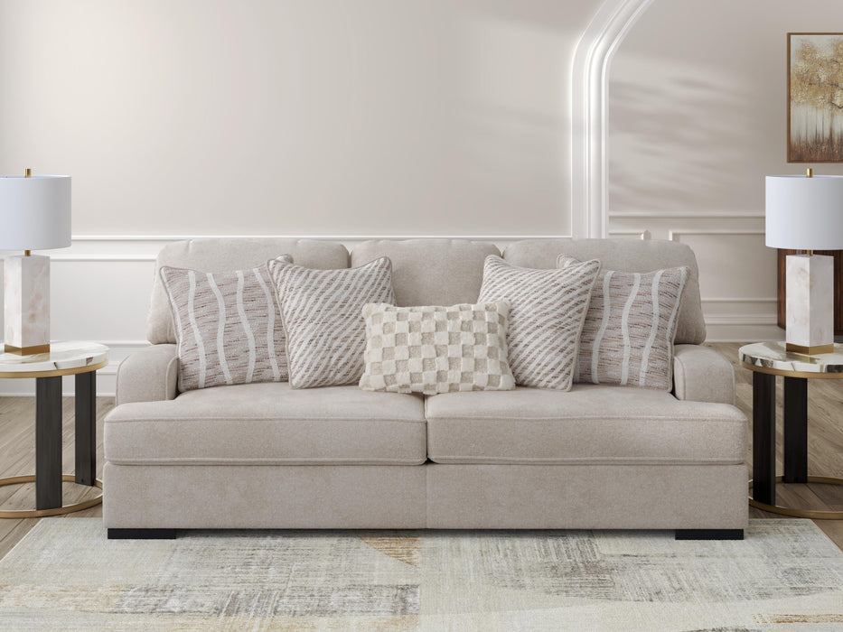 High Profile Taupe Sofa