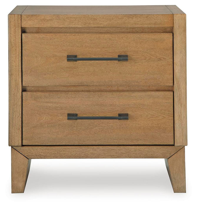 Sherbana Light Brown Bedroom Furniture Pieces