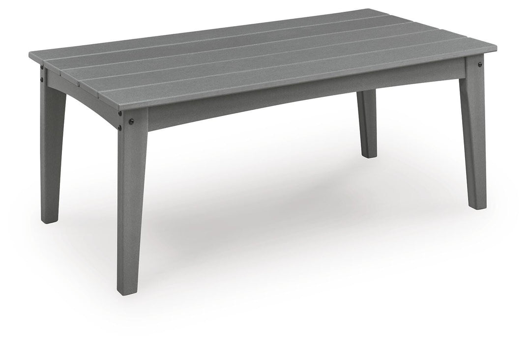 Lone View Bay Gray Rectangular Cocktail Table