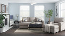 Greaves Stone Greaves Sofa Chaise, Chair, and Ottoman