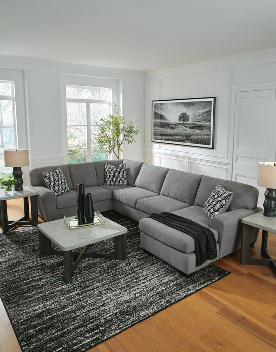 Birkdale Court Gray Birkdale Court 3-Piece Sectional with Chaise