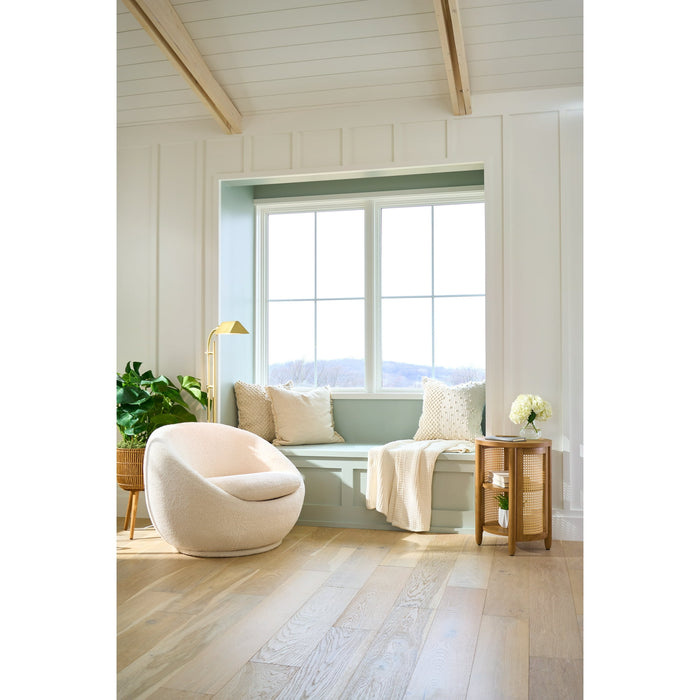 Better Homes & Gardens Springwood Caning Side Table, Light Honey Finish - new