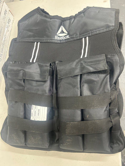 Reebok Delta Weighted Vest 40lb, Adjustable, Unisex - new