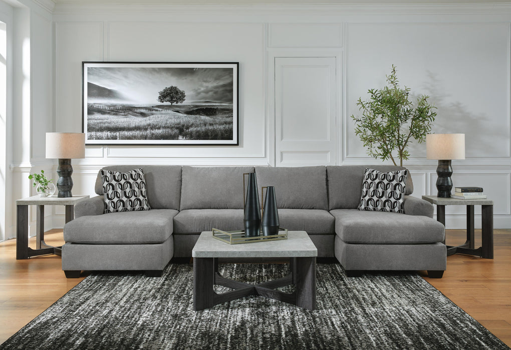 Birkdale Court Gray Birkdale Court 3-Piece Sectional