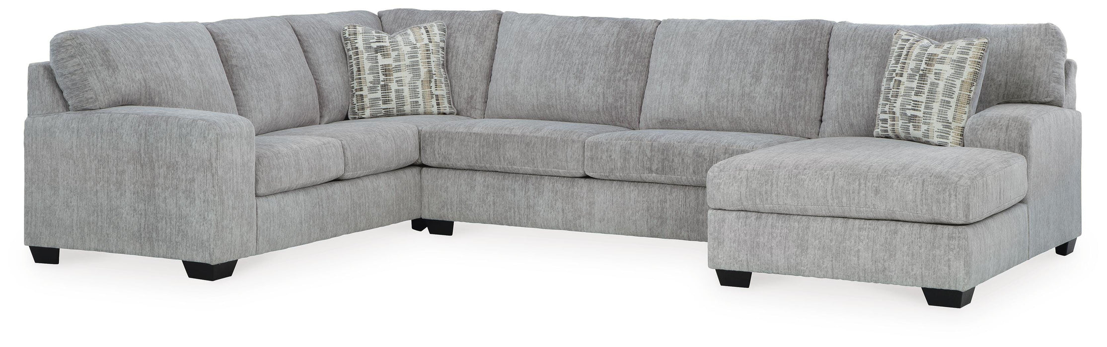 Pembrey Pewter Pembrey 3-Piece Sectional with Chaise