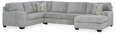 Pembrey Pewter Pembrey 3-Piece Sectional with Chaise