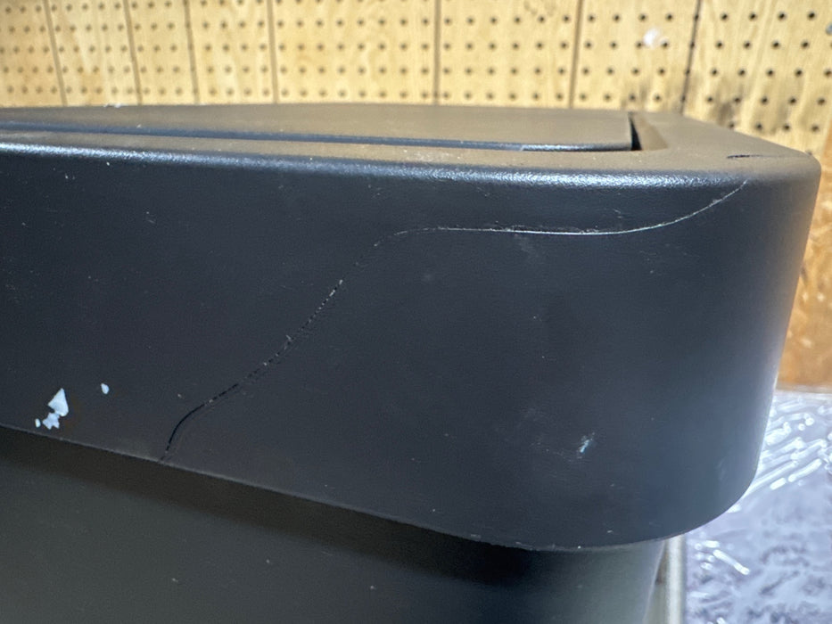 Mainstays 13.2 Gallon Plastic Kitchen Motion Sensor Trash Can, Black - new
