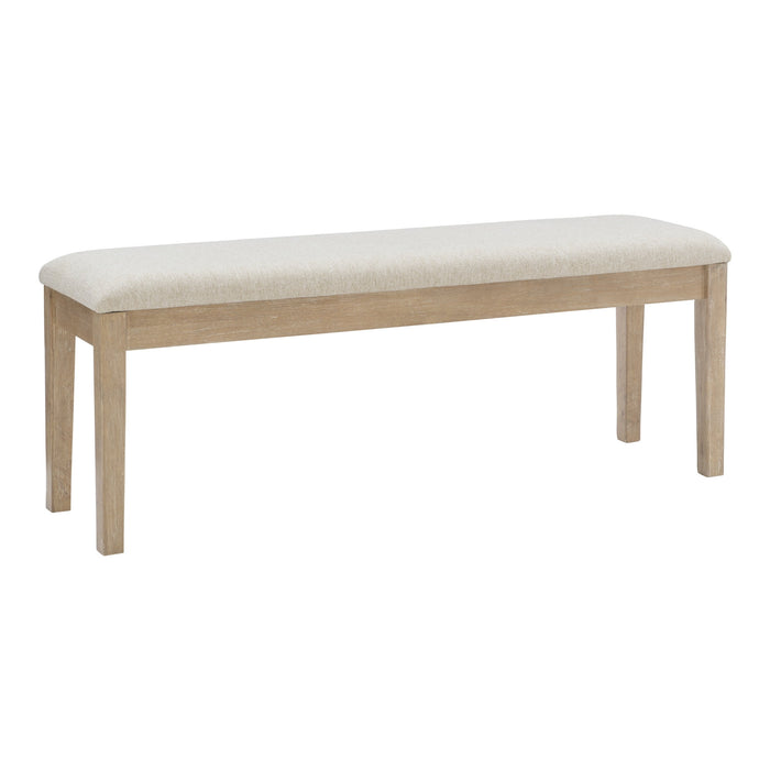 Powell Davini Bench, Natural - new