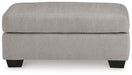 Signature Design Flannel Ottoman