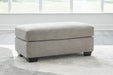 Signature Design Flannel Ottoman