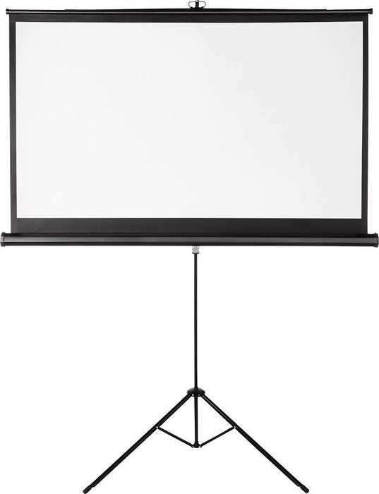 Projector Screen 75" Tripod - Black/White - display_model