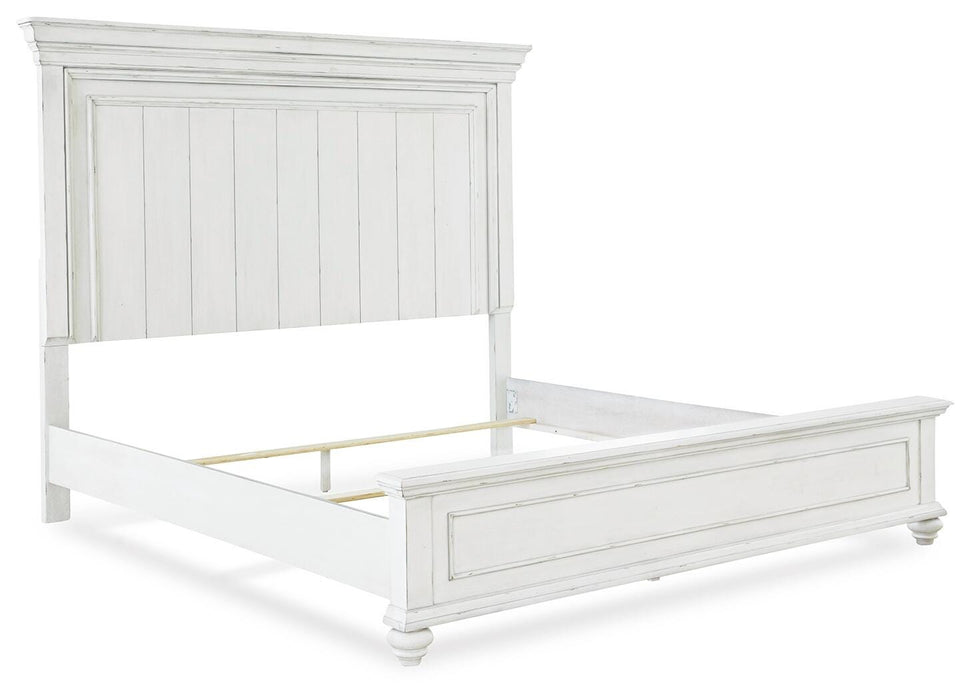 Kanwyn Whitewash Kanwyn Queen Panel Bed