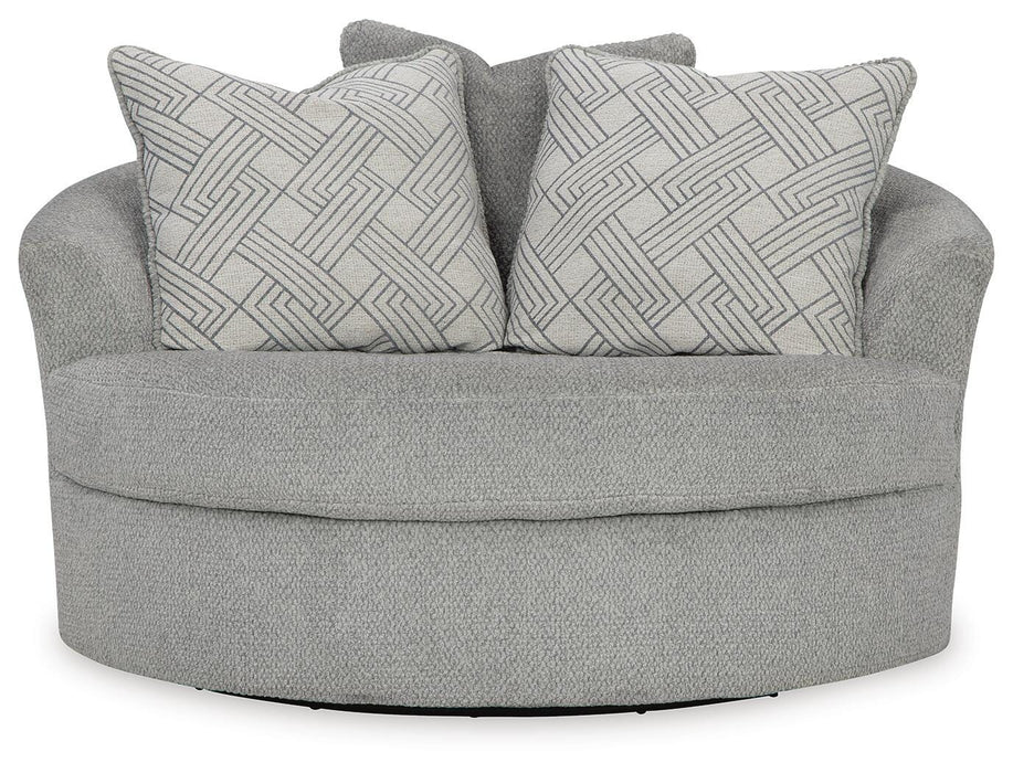 Oversized Swivel Accent Chair