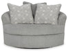 Oversized Swivel Accent Chair