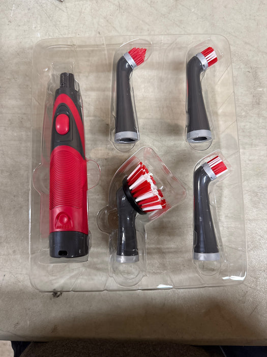 Rubbermaid Power Scrubber 5 Piece Set With Replaceable Heads - open_box