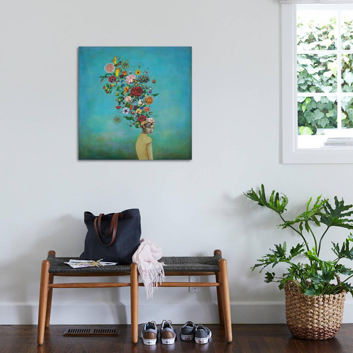 Art.com A Mindful Garden Art Print by Duy Huynh, 30" x 30" - open_box