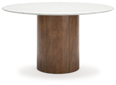Isanti Light Brown Dining Collection