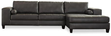 Nokomis Charcoal Nokomis 2-Piece Sectional with Chaise