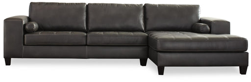 Nokomis Charcoal Nokomis 2-Piece Sectional with Chaise