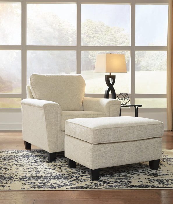 Abinger Natural Abinger Chair and Ottoman