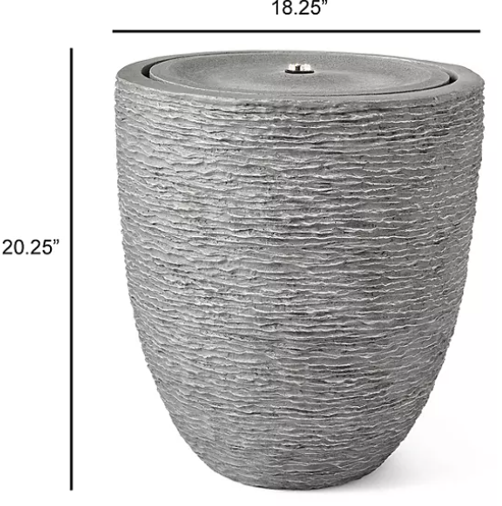 Member's Mark Outdoor LED Water Fountain - use_like_new